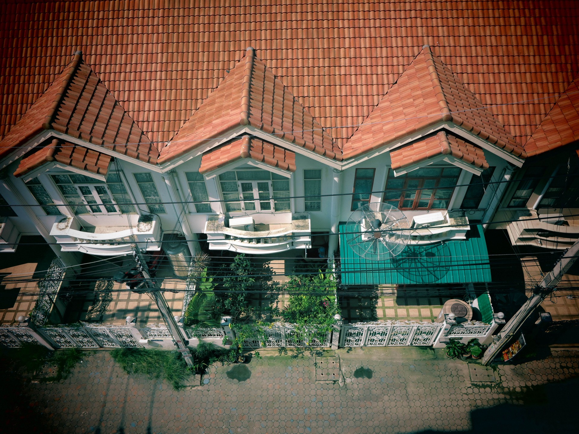 Top view of Townhouse